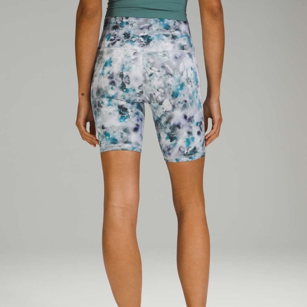 NWOT Lululemon Align High-Rise Biker Short 6” Kaleidofloral Multi Nulu Size 6 - Picture 3 of 12